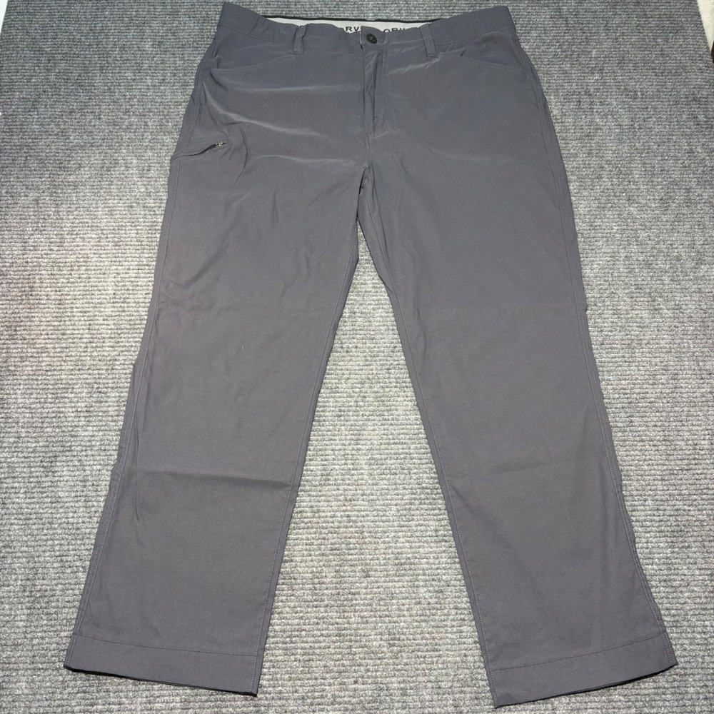 Orvis Mens Performance Tech Pants Charcoal Gray Stretch Outdoor Hiking 40x30